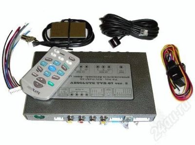 Лот: 704248. Фото: 1. тюнер декодер Absolute TVR-07... Другое (автозвук)