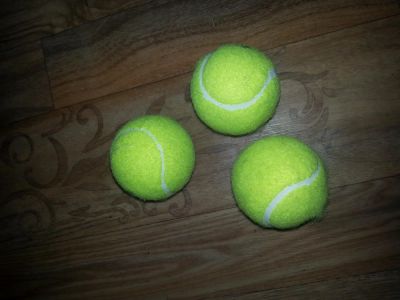 Лот: 5256424. Фото: 1. Мяч для большого тенниса. Мячи, ракетки, шайбы, клюшки