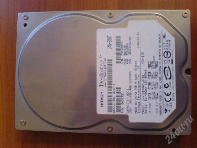 Лот: 303900. Фото: 1. HDD 82 Gb IDE Hitachi Deskstar... Жёсткие диски (HDD)