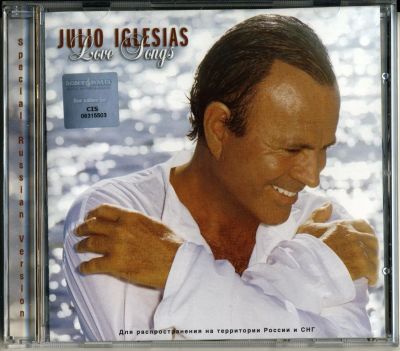 Лот: 9447181. Фото: 1. Julio Iglesias "Love Songs" 2003... Аудиозаписи
