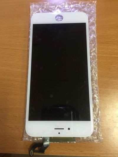 Лот: 7912290. Фото: 1. Дисплей iPhone 6S+ в сборе Белый. Дисплеи, дисплейные модули, тачскрины