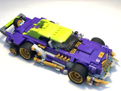 Лот: 16149399. Фото: 1. Лего lego автомобиль Джокера самоделка... Конструкторы