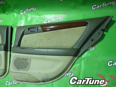 Лот: 10618461. Фото: 1. обшивка дверей RR toyota aristo... Салон