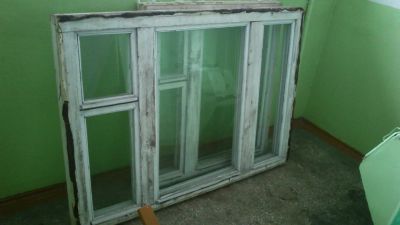 Лот: 4688084. Фото: 1. Окна деревянные со стеклами. Окна, балконы