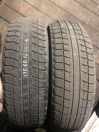 Лот: 24905703. Фото: 1. (2шт) 175/60R16 Bridgestone Blizzak... Шины