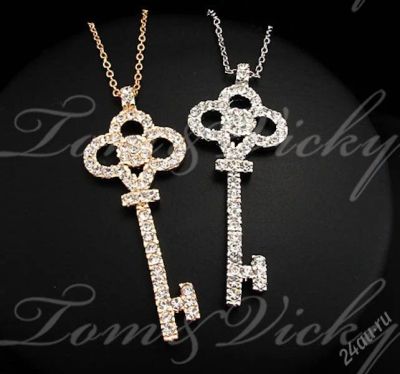 Лот: 1403483. Фото: 1. Подвеска Tiffany & Co. Ключик. Кулоны, подвески