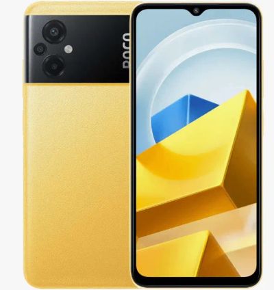 Лот: 20025507. Фото: 1. Xiaomi POCO M5 4/128Gb Yellow... Смартфоны