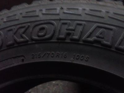 Лот: 7503892. Фото: 1. Шины Yokohama Geolandar 215/70... Шины