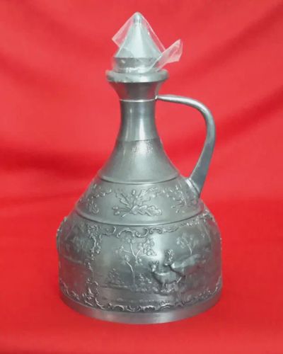 Лот: 25778592. Фото: 1. Zinn 94%.Винтажный штоф.Олово... Кувшины, графины