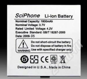 Лот: 297917. Фото: 1. Новая батарея 1800 mAh для CECT... Аккумуляторы