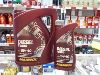 Лот: 11529800. Фото: 1. Mannol Diesel Turbo, 5W-40 синтетика... Масла, жидкости