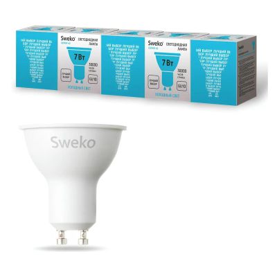 Лот: 25367132. Фото: 1. Светодиодные лампы Sweko софит... Лампочки