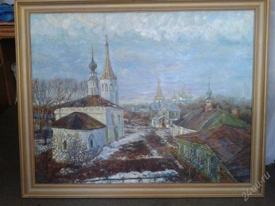 Лот: 2208479. Фото: 1. картина маслом художник Изаксон... Картины, гравюры