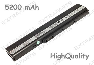 Лот: 15963945. Фото: 1. Аккумулятор ASUS K52 (5200mAh... Аккумуляторы