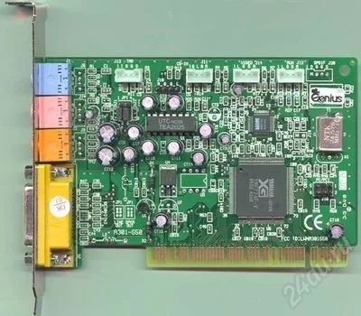 Лот: 311893. Фото: 1. Звуковая карта Genius (Yamaha... Звуковые карты