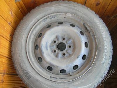Лот: 499374. Фото: 1. зимняя резина + штаповка R15 5x100. Шины на дисках