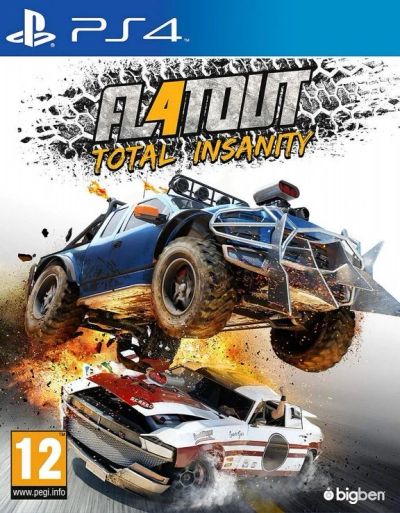 Лот: 10001739. Фото: 1. FlatOut 4: Total Insanity. Русская... Игры для консолей