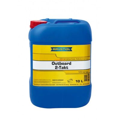 Лот: 7519801. Фото: 1. Ravenol Outboard 2T Mineral 10л... Масла, жидкости