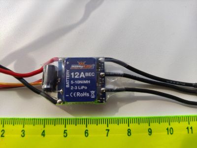 Лот: 25360194. Фото: 1. Регулятор оборотов 12А 2-3S LiPo. Авиамоделизм