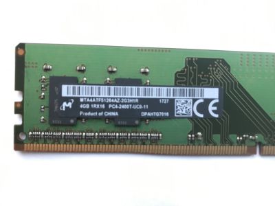 Лот: 25850415. Фото: 1. Оперативная память DDR4 4Gb Micron. Оперативная память