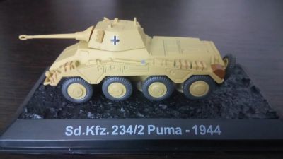 Лот: 16036010. Фото: 1. Sd.Kfz.234/2 Puma Масштаб 1/72. Военная техника