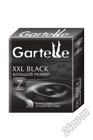 Лот: 5898764. Фото: 1. Презервативы Gartelle XXL Black... Презервативы