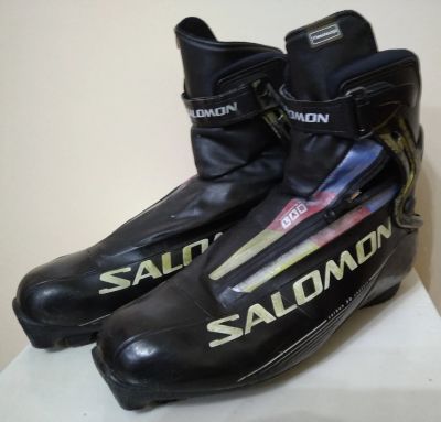 Лот: 19863813. Фото: 1. Ботинки для беговых лыж Salomon... Ботинки