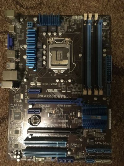 Лот: 11340607. Фото: 1. материнская плата asus p8277-v... Материнские платы