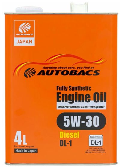 Лот: 20036802. Фото: 1. Масло моторное Autobacs 5W30 Diesel... Масла, жидкости