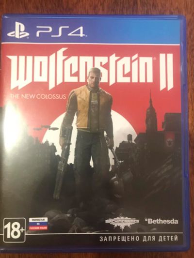 Лот: 10646856. Фото: 1. Wolfenstein 2. The New Colossus... Игры для консолей