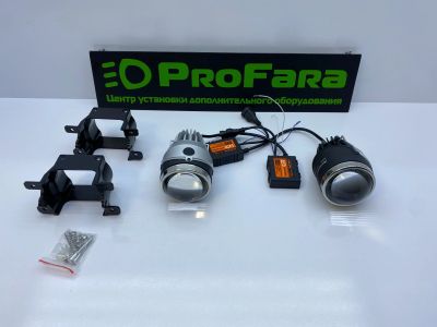 Лот: 17441316. Фото: 1. 2-х режимные ПТФ Aozoom LED ALPF-02... Оптика и освещение