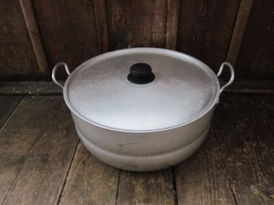 Лот: 22986055. Фото: 1. Кастрюля алюминиевая 12 л. Кастрюли