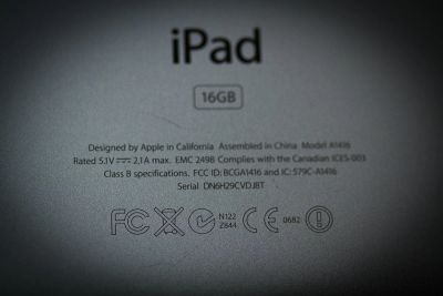 Лот: 9815172. Фото: 1. iPad 3 16Gb Wi-Fi модель A1416... Планшеты