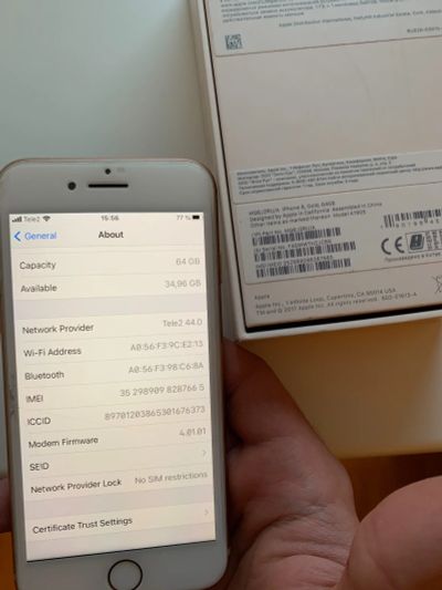 Лот: 16973644. Фото: 1. iPhone 8 64gb. Смартфоны
