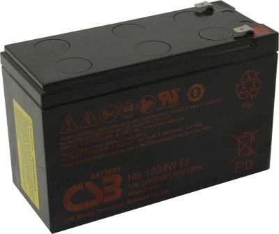 Лот: 19627576. Фото: 1. Аккумулятор CSB HR 1234WF2 (12V... ИБП, аккумуляторы для ИБП