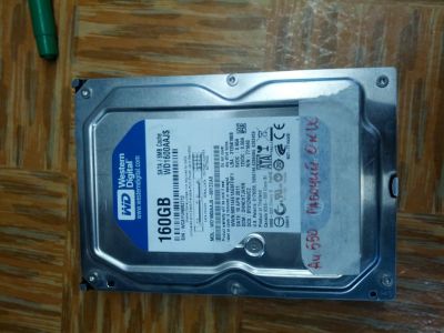 Лот: 15805375. Фото: 1. Жесткий диск WD 160aajs 160gb. Жёсткие диски (HDD)