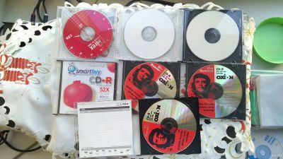 Лот: 15111376. Фото: 1. Набор 7 CD-R, 6 DVD-R и DVD+R... CD, DVD, BluRay