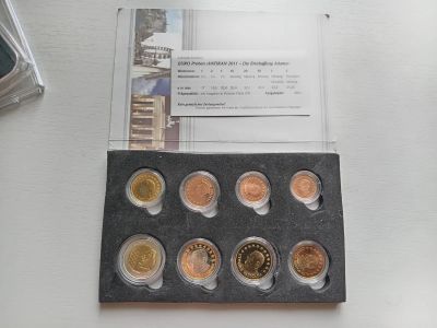 Лот: 20997953. Фото: 1. 2011 год, Ватикан. Набор пробных... Европа