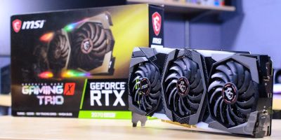 Лот: 17133651. Фото: 1. Видеокарта RTX 2070 super Msi... Видеокарты