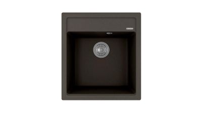 Лот: 23774772. Фото: 1. Мойка ЛИПСИ 460, цвет Антрацит. Мойки кухонные
