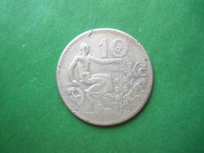 Лот: 19016840. Фото: 1. Чехословакия 10 крон 1931 г. серебро... Европа