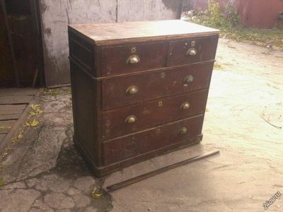 Лот: 7245060. Фото: 1. Комод без одной ручки ракушки... Мебель