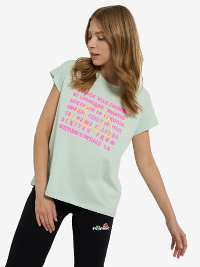 Лот: 25238179. Фото: 1. Футболка женская Ellesse, Голубой. Другое (спортивная одежда)