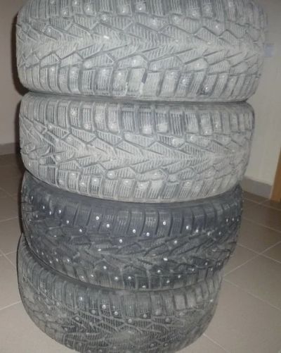 Лот: 8699632. Фото: 1. Шины Nokian зимние шипованные... Шины