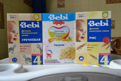 Лот: 5756901. Фото: 1. Каши Bebi, Nestle. Детское питание