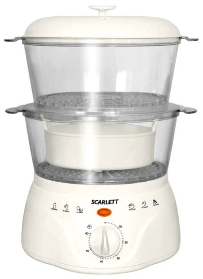 Лот: 3514696. Фото: 1. Пароварка Scarlett Sc-142. Кухонная