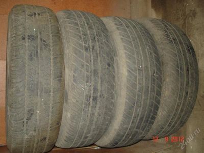 Лот: 2560764. Фото: 1. продам комплект летних шин. Шины на дисках