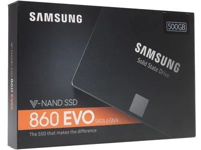 Лот: 12877188. Фото: 1. 500 ГБ SSD-накопитель Samsung... SSD-накопители