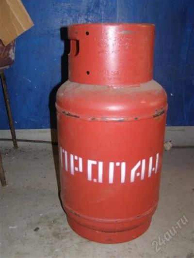Лот: 3650543. Фото: 1. Баллон газ пропан 27литров, клапан... Баллоны, газ в баллонах