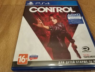 Лот: 15399900. Фото: 1. Control PS4 \ Лицензионный диск... Игры для консолей